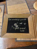 2 kleine schilderijtjes (Nr: 1889), Ophalen, Minder dan 50 cm, Zo goed als nieuw, Minder dan 50 cm