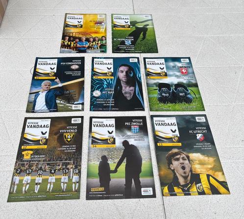 8 Vitesse Wedstrijdboekjes 2012/2013, Verzamelen, Sportartikelen en Voetbal, Zo goed als nieuw, Boek of Tijdschrift, Vitesse, Ophalen of Verzenden