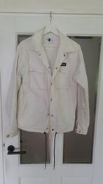 Daily Paper Spijkerstof Jas - ZGAN, Maat 38/40 (M), Wit, Daily Paper, Ophalen of Verzenden