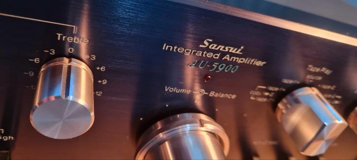 Sansui AU 5900 versterker, Audio, Tv en Foto, Vintage Televisies, Gebruikt, Minder dan 40 cm, Ophalen of Verzenden
