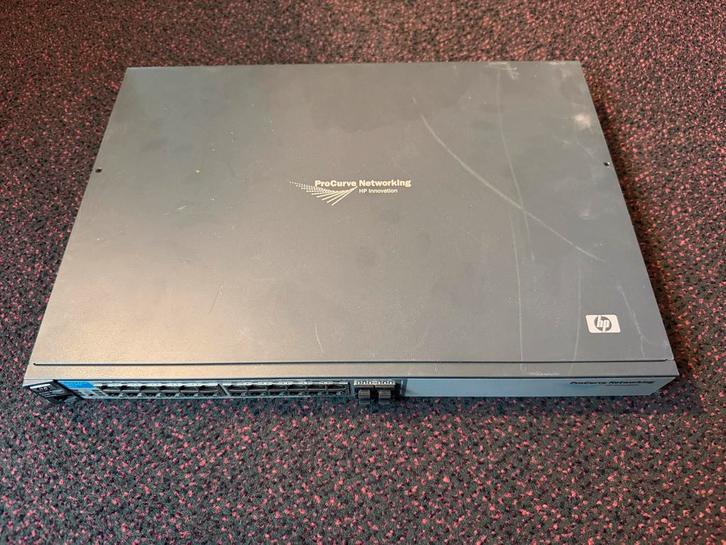 HP ProCurve 2810-24G Gigabit Switch (J9021A), Computers en Software, Netwerk switches, Gebruikt, Ophalen