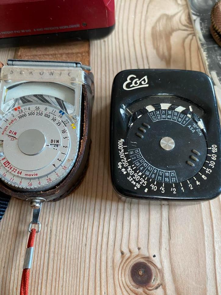 Vintage Belichtingsmeters: Sekonic & Eos, Audio, Tv en Foto, Fotografie | Doka Toebehoren, Gebruikt, Doka-onderdelen, Ophalen