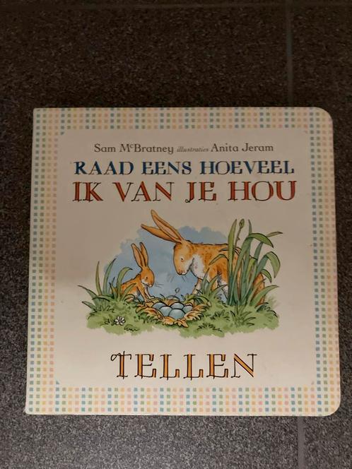 Raad eens hoeveel ik van je hou - Tellen, Boeken, Kinderboeken | Baby's en Peuters, Gelezen, 1 tot 2 jaar, Ophalen of Verzenden