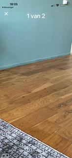 Eikenhouten vloer - 40 m2 - nette staat, Parket, Gebruikt, Ophalen of Verzenden, 10 m² of meer