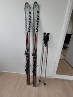 Ski's Volkl Double Energy Grip, 163 cm incl. stokken, Gebruikt, Ski's, Ophalen