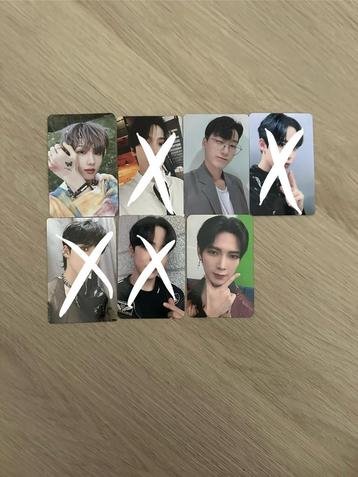 Diverse kpop photocards €3 per stuk beschikbaar voor biedingen