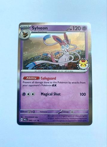 Pokémon Sylveon - Pokémon Day 2025 Promo - Holo - English beschikbaar voor biedingen