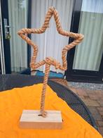 kerstster touw op houten voet, Diversen, Ophalen, Gebruikt