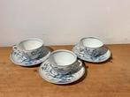 Antieke kopjes en schoteltjes, Ophalen of Verzenden