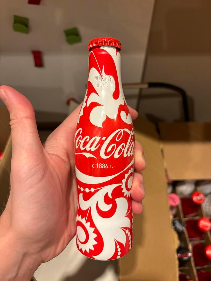 Coca-Cola Fles - Limited Edition Sochi rusland, Verzamelen, Merken en Reclamevoorwerpen, Zo goed als nieuw, Gebruiksvoorwerp, Ophalen of Verzenden