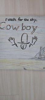 Cowboy Reach for the Sky LP (USA 1e LP), Ophalen of Verzenden, 1960 tot 1980, Gebruikt, 12 inch