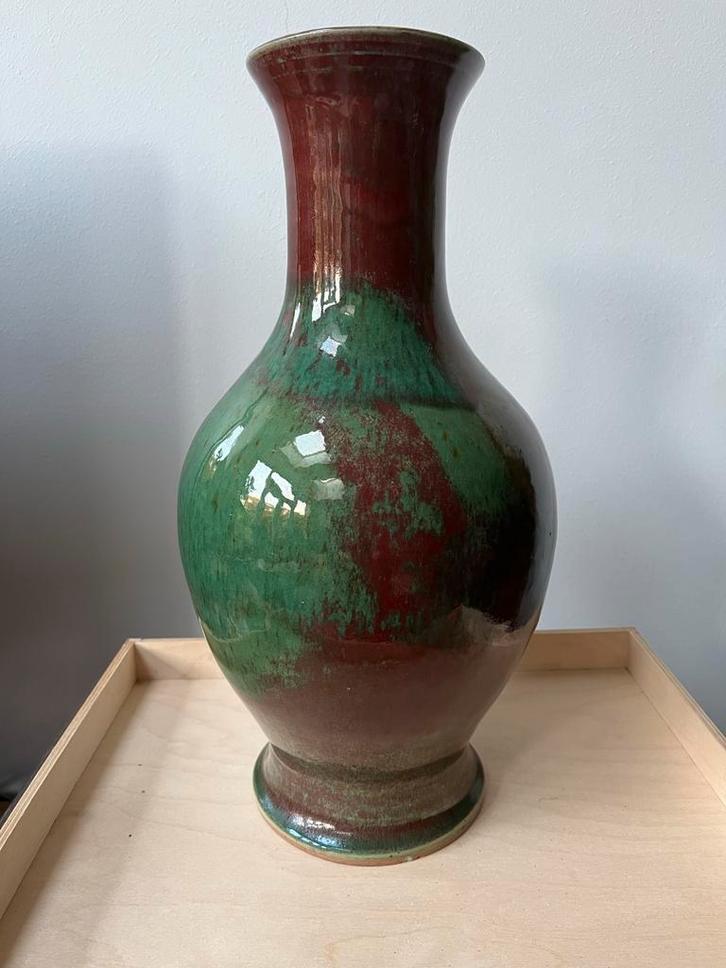 Sint Paulus Oosterhout vaas 39 cm hoog, Antiek en Kunst, Antiek | Vazen, Ophalen of Verzenden