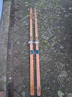 Antieke houten skies, Ophalen of Verzenden, Gebruikt, Ezel