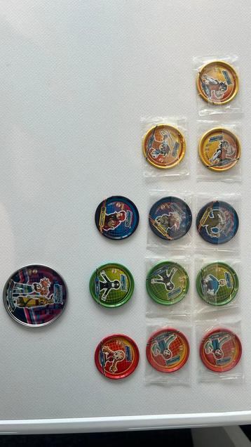 Losse Megaman Tazos beschikbaar voor biedingen