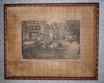 Schilderijen, ets, gravures etc,, Antiek en Kunst, Ophalen of Verzenden