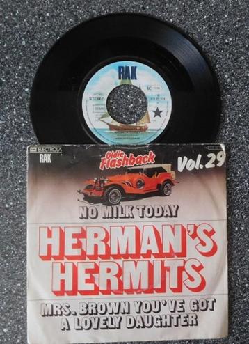 Herman's Hermits - no milk today & Mrs Brown (vanaf € 2,00)