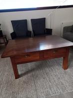 Salontafel antiek eiken Moet snel weg, Huis en Inrichting, Tafels | Salontafels, Ophalen, Gebruikt, 50 tot 100 cm, Minder dan 50 cm