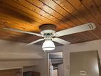 Plafondlamp met ventilator - SMC - Zelf demonteren, Ophalen, Gebruikt, Metaal