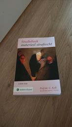 Studieboek materieel strafrecht, Ophalen of Verzenden, Nieuw, Prof. mr. C. Kelk