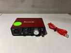 Focusrite Scarlett Solo, Computers en Software, Geluidskaarten, Ophalen of Verzenden, Zo goed als nieuw, Nvt, Nvt