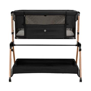 Qute Co-Sleeper Q-Breez Plus Woody Zwart

 beschikbaar voor biedingen