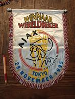 Prachtig vaantje( mega vaan) Ajax winnaar wereldbeker 1995, Diversen, Vlaggen en Wimpels, Ophalen of Verzenden