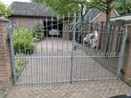 spijlen poort dubbel gebruikt, Tuin en Terras, Ophalen, Met poort, Gebruikt, Overige typen