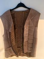 Suède bodywarmer dames in maat 40, Kleding | Dames, Bodywarmers, Beige, Maat 38/40 (M), Zo goed als nieuw, Ophalen