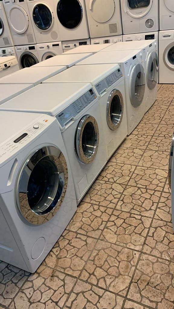 Miele softcare wasmachines met nieuwe kruistrommel Inc Garan, Witgoed en Apparatuur, Wasmachines, Zo goed als nieuw, Voorlader