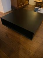 Zwarte Salontafel - Studio Sale, Huis en Inrichting, Ophalen, Overige materialen, Vierkant, Zo goed als nieuw