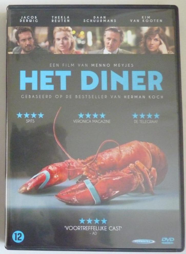 Het diner. Genre: drama, thriller. Kijkwijzer: 12. DVD., Cd's en Dvd's, Dvd's | Drama, Zo goed als nieuw, Overige genres, Vanaf 12 jaar