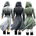 Victoriaanse jurk (gothic steampunk jas renaissance dames), Verzenden, Nieuw, Pak of Jurk