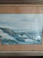 Aquarel v duinlandschap, gesign. C A ,37, Ophalen of Verzenden