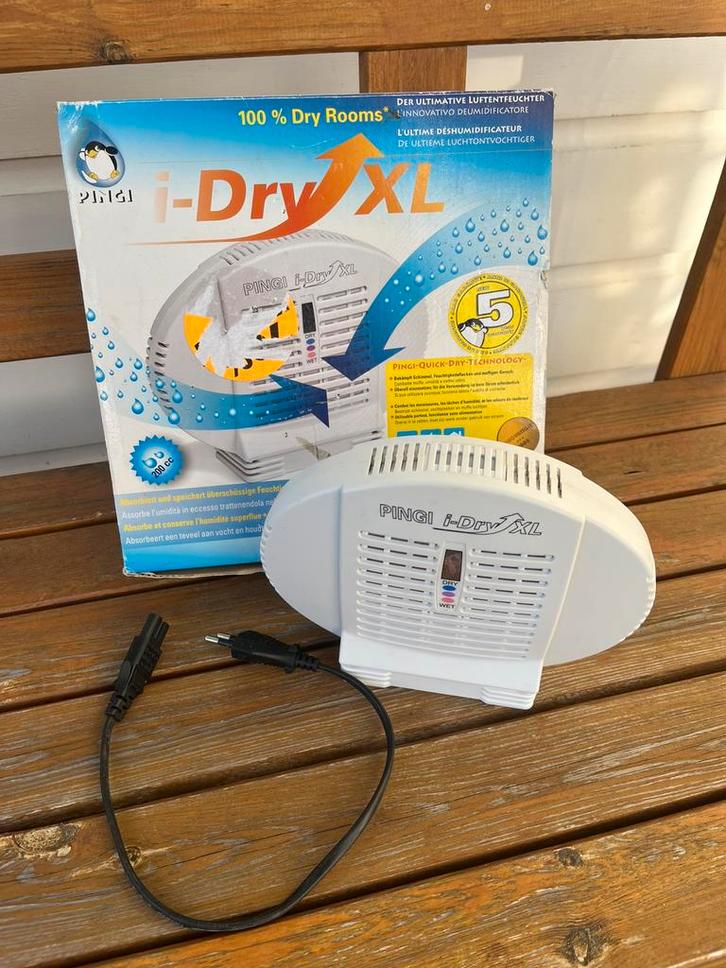 PINGI ontvochtiger I-DRY XL  luchtontvochtiger, Witgoed en Apparatuur, Luchtbehandelingsapparatuur, Ophalen of Verzenden