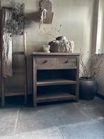 Sidetable 2-Lades Old wood collectie, Huis en Inrichting, Tafels | Sidetables, Nieuw, Ophalen of Verzenden