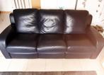 3 zits-bank Natuzzi, Huis en Inrichting, Ophalen, Gebruikt, Driepersoons, Rechte bank