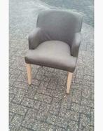 Stoel 3 stuks frame blank hout vintage skai bruin NIEUW, Ophalen, Nieuw, Hout, Drie