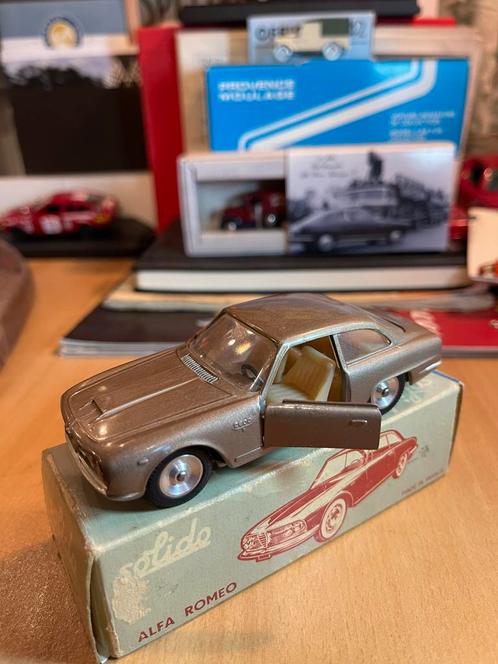 1:43 SOLIDO No.125 ALFA ROMEO 2600 SPRINT BERTONE, Hobby en Vrije tijd, Modelauto's | 1:43, Zo goed als nieuw, Auto, Overige merken