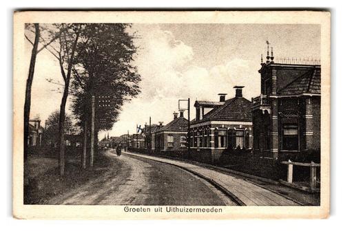 Uithuizermeeden, Groeten uit Uithuizermeeden, Verzamelen, Ansichtkaarten | Nederland, Gelopen, Groningen, 1920 tot 1940, Verzenden
