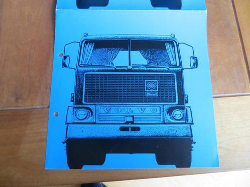 Folder Volvo 1971 vrachtwagen programma, Boeken, Auto's | Folders en Tijdschriften, Zo goed als nieuw, Volvo, Verzenden