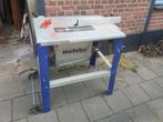 METABO tafelcirkelzaag, bouwzaag, tafelzaagmachine, Doe-het-zelf en Verbouw, Gereedschap | Zaagmachines, Ophalen, Gebruikt, Cirkelzaag