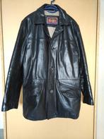 Prachtige gevoerde leren jas van Marlboro - nieuwstaat - M/L, Kleding | Heren, Jassen | Winter, Maat 48/50 (M), Zwart, Zo goed als nieuw