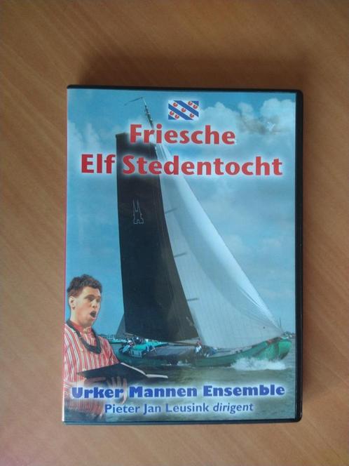 DVD Friesche Elf Stedentocht - Urker Mannen Ensemble, Cd's en Dvd's, Dvd's | Muziek en Concerten, Zo goed als nieuw, Alle leeftijden