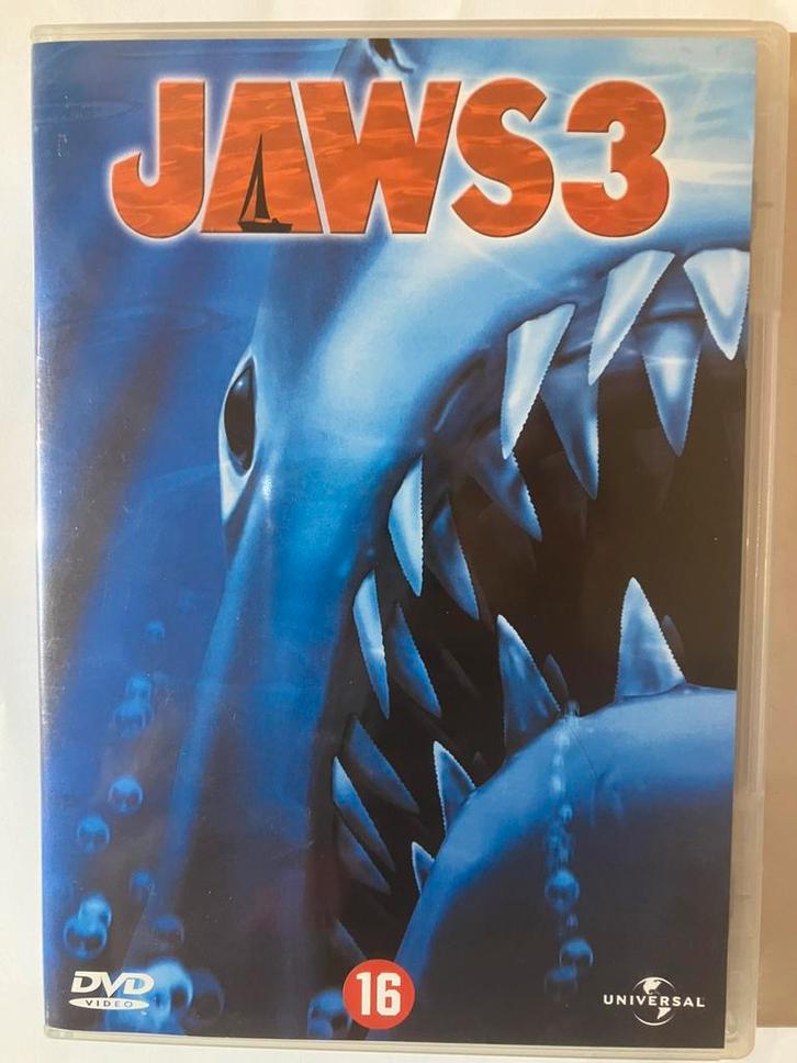 DVD Jaws 3, Cd's en Dvd's, Dvd's | Horror, Gebruikt, Monsters, Vanaf 16 jaar, Ophalen of Verzenden