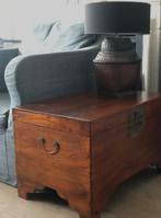 Chinees Aziatisch kist bijzettafel sober sleets imperfect, Ophalen, 50 tot 100 cm, Minder dan 50 cm