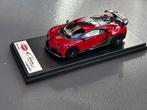 Bugatti Chiron Pur Sport Italian red Looksmart 1:43 NIEUW !, Overige merken, Auto, ., Looksmart