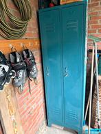 Vintage metalen locker kast, Huis en Inrichting, Kasten | Lockerkasten, Ophalen of Verzenden, Gebruikt