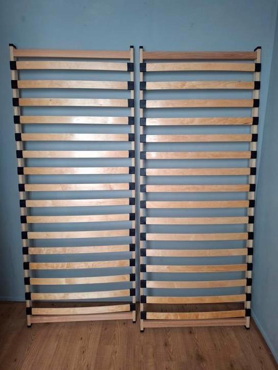 Lattenbodems Beter Bed Action Vlak plus Matras, Huis en Inrichting, Slaapkamer | Matrassen en Bedbodems, Gebruikt, 160 cm, Tweepersoons