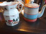 1x Masons waterkan, 1x Villeroy koffiekan, Antiek en Kunst, Antiek | Servies los, Ophalen of Verzenden