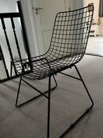 Industriële Draadstoel - Zwart Metaal, Ophalen
